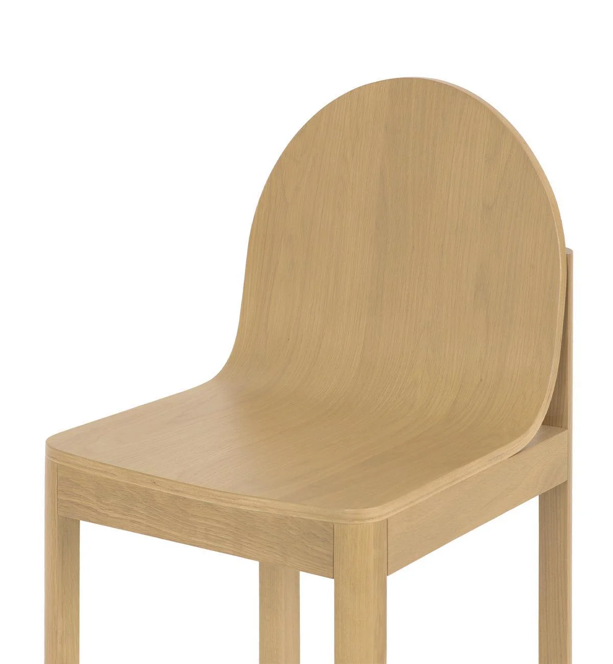 Archie Dining Chair in Oak - Image 4