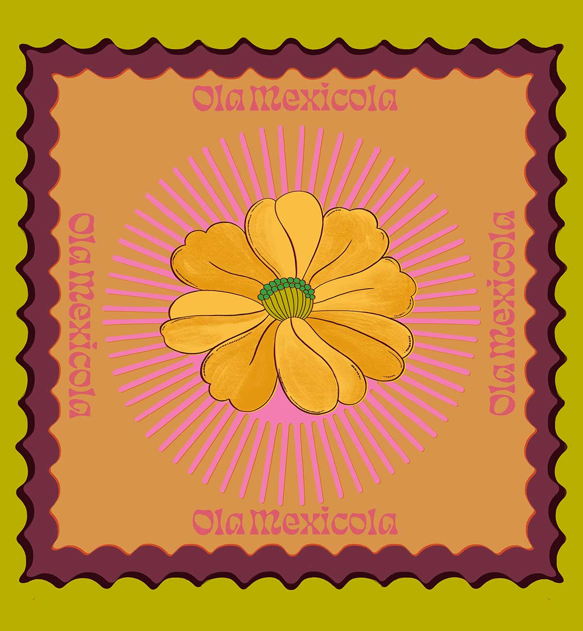 Art Print - Mexicola - Flower - Image 3
