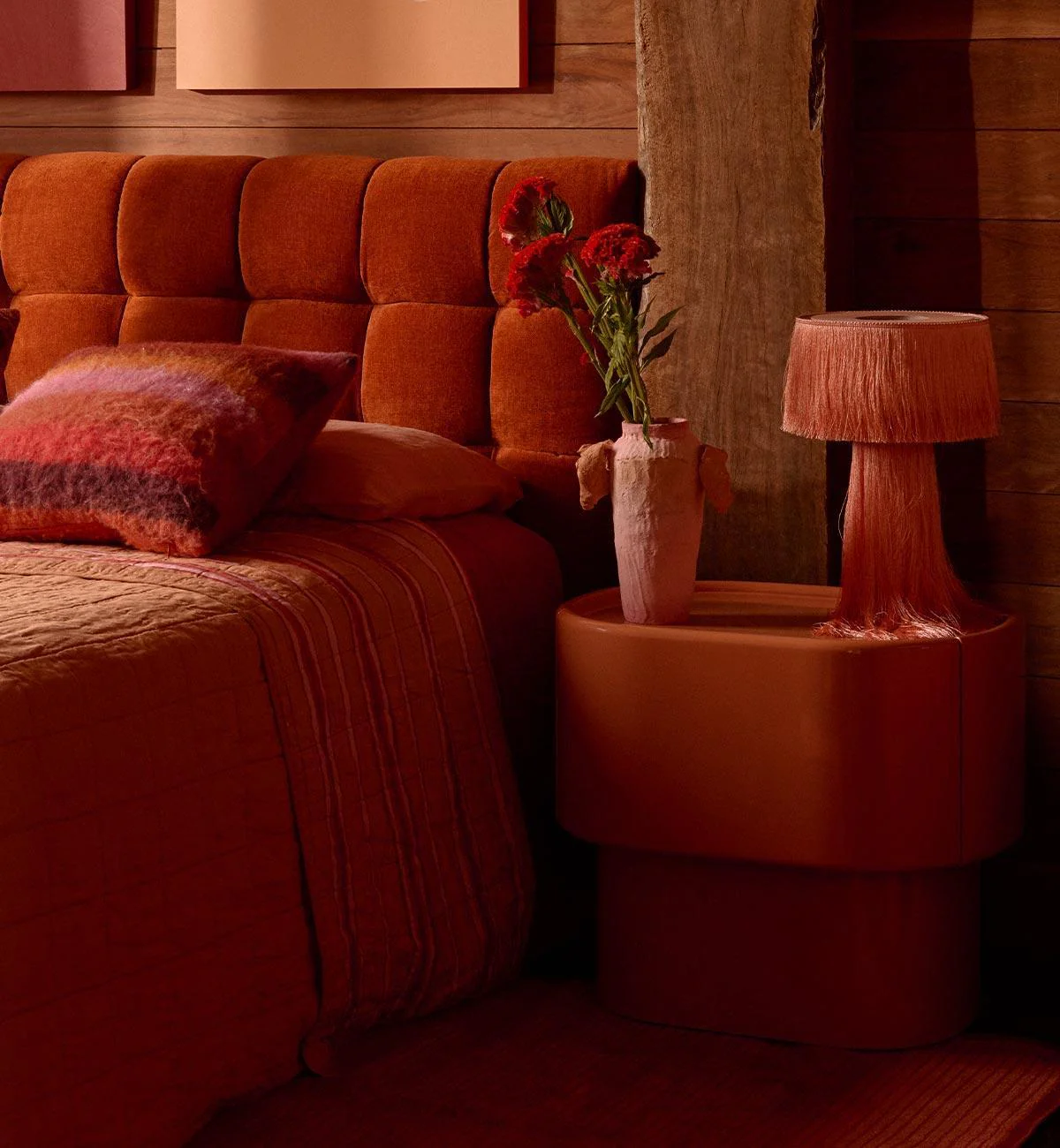 Florence Table Lamp In Blush - Image 7