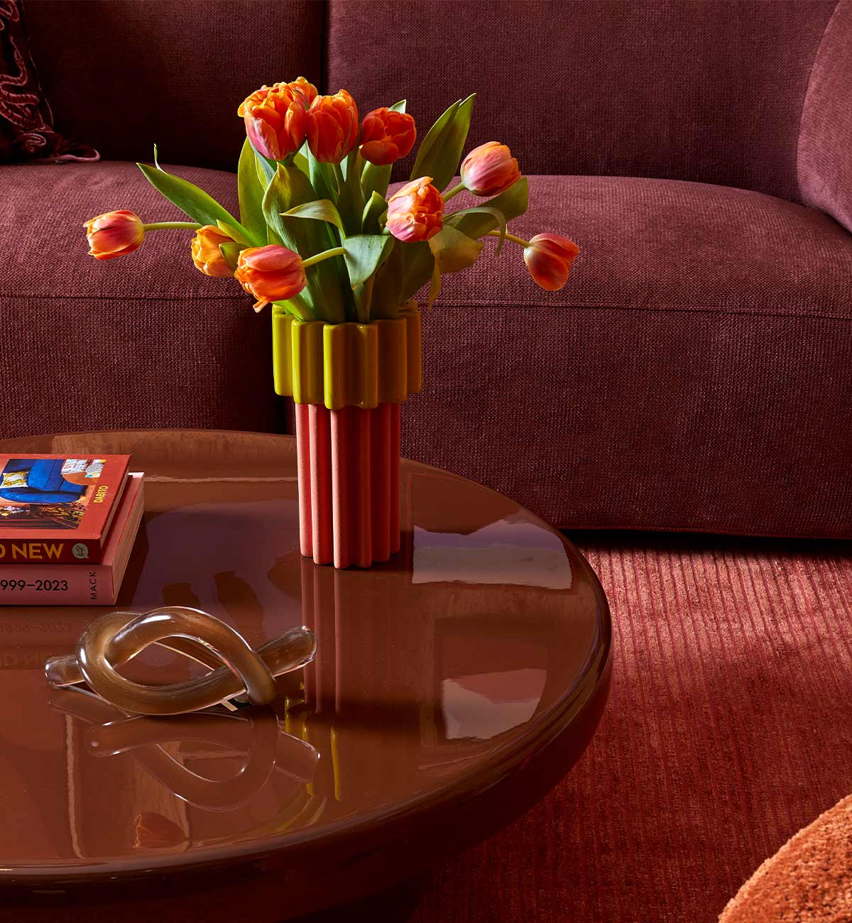 Halo Glossy Coffee Table In Espresso - Image 5