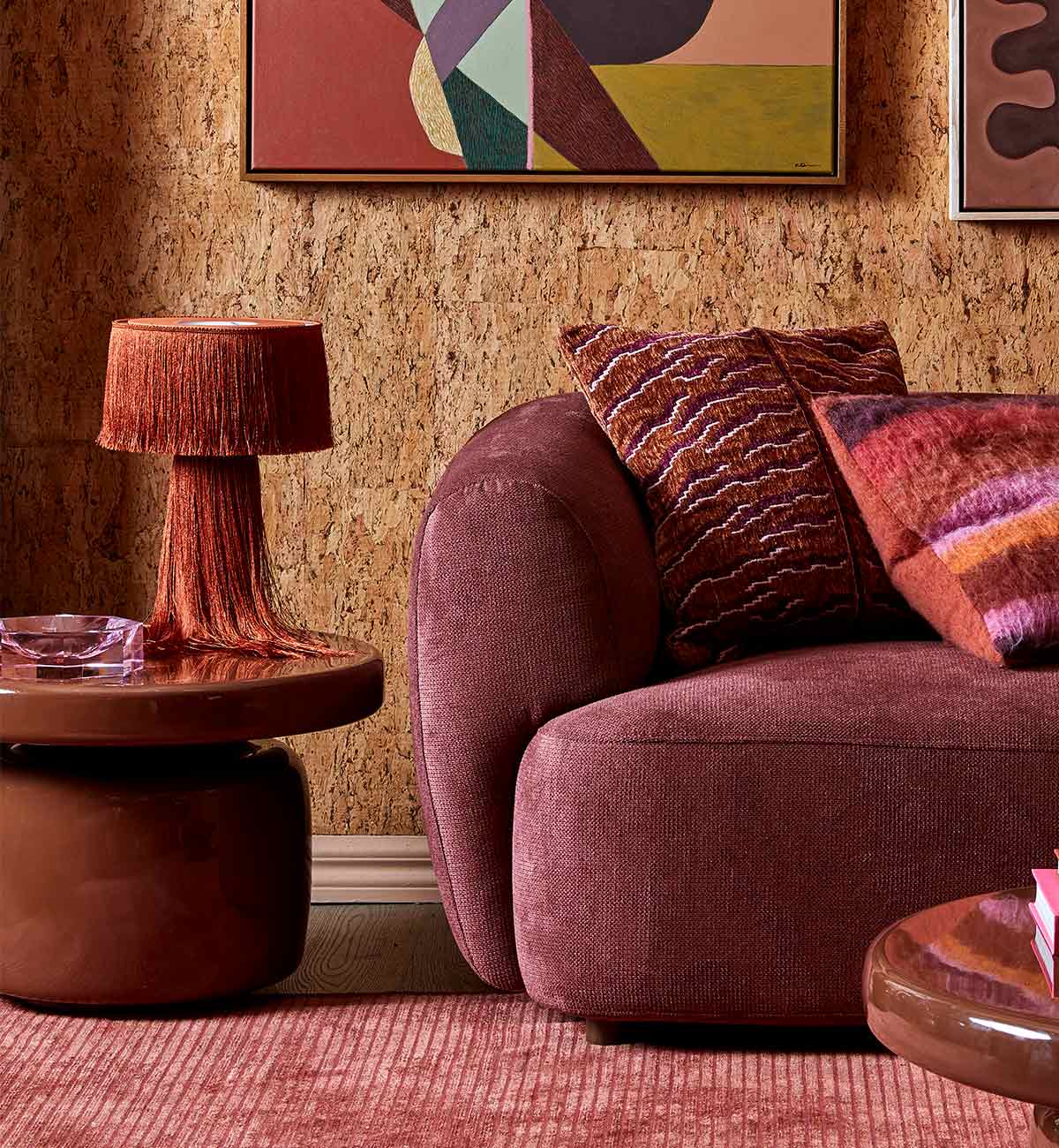 Halo Glossy Side Table In Espresso - Image 8
