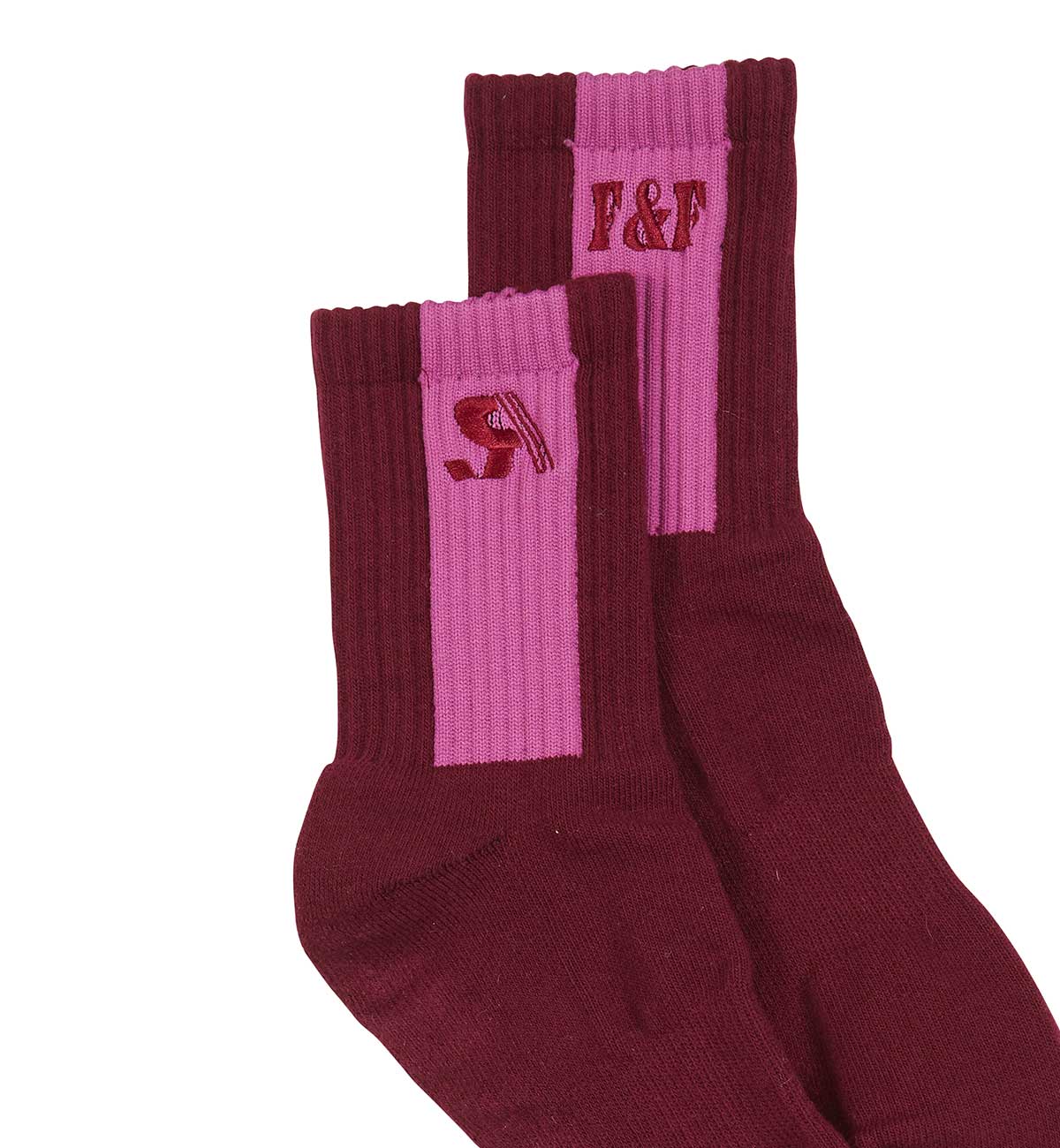 Mexicola Socks in Burgundy - Image 5