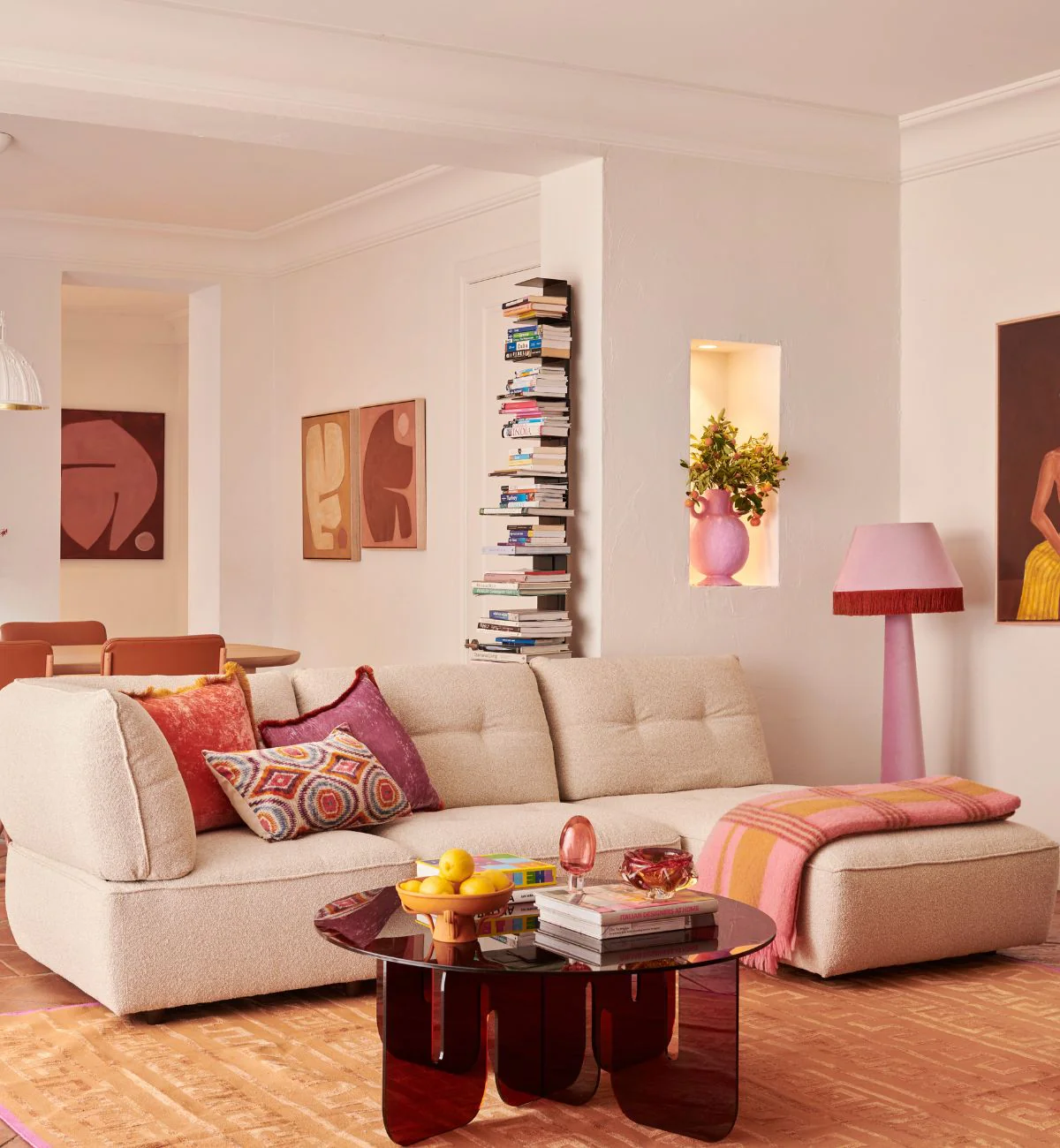 Roommate Sofa - 2 Piece Armless In Ecru - Image 2