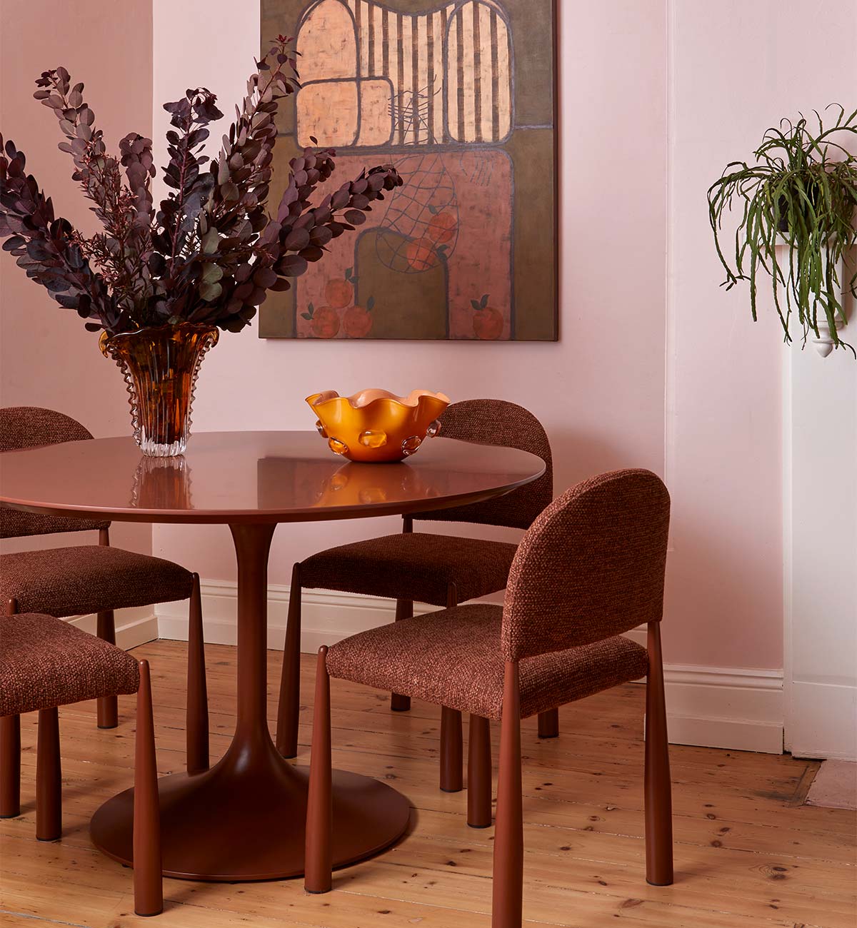 Rosie Dining Table in Clay - Image 2