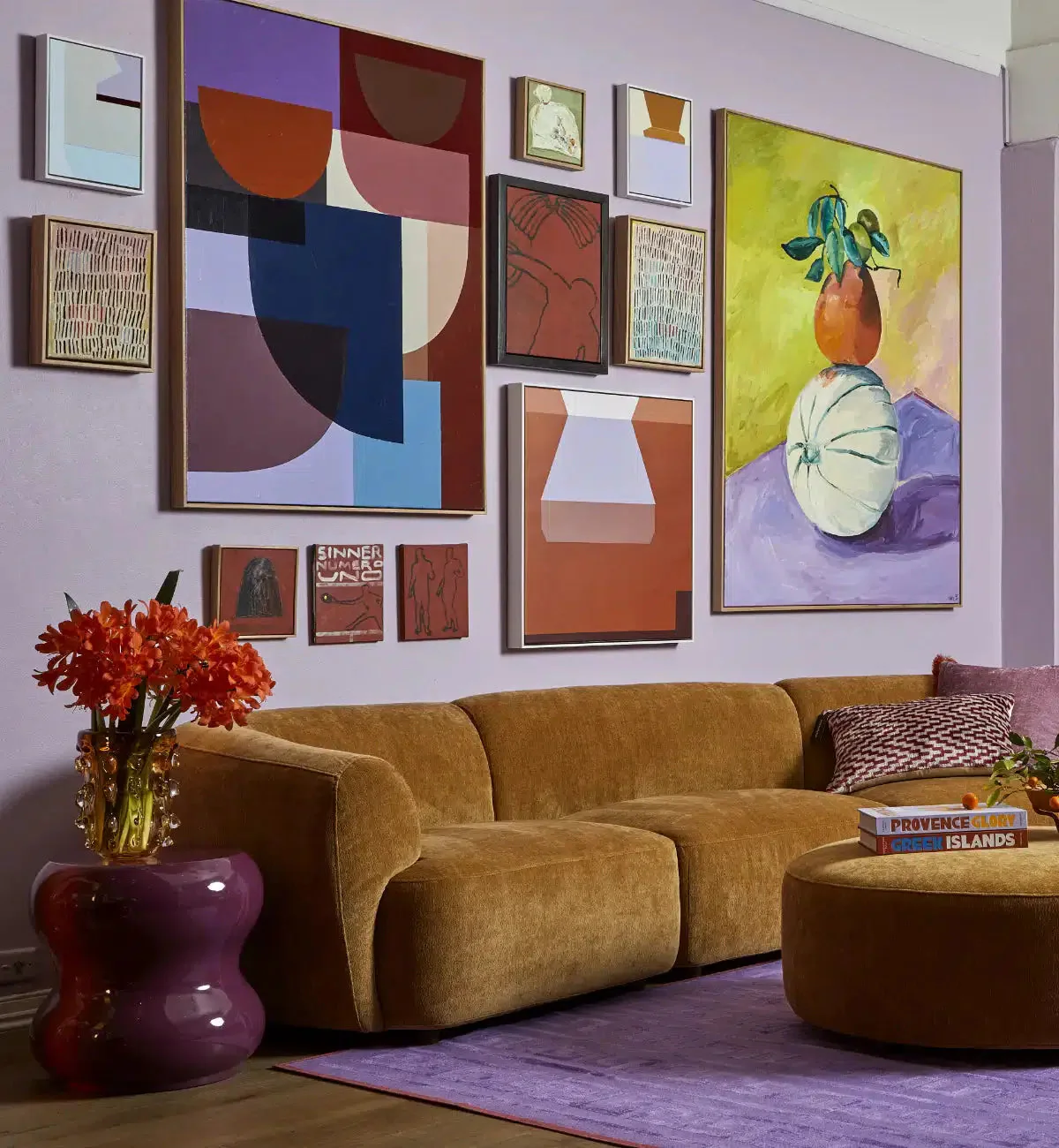 Sunday Sofa Curved 3-Seater in Whisky - Image 3